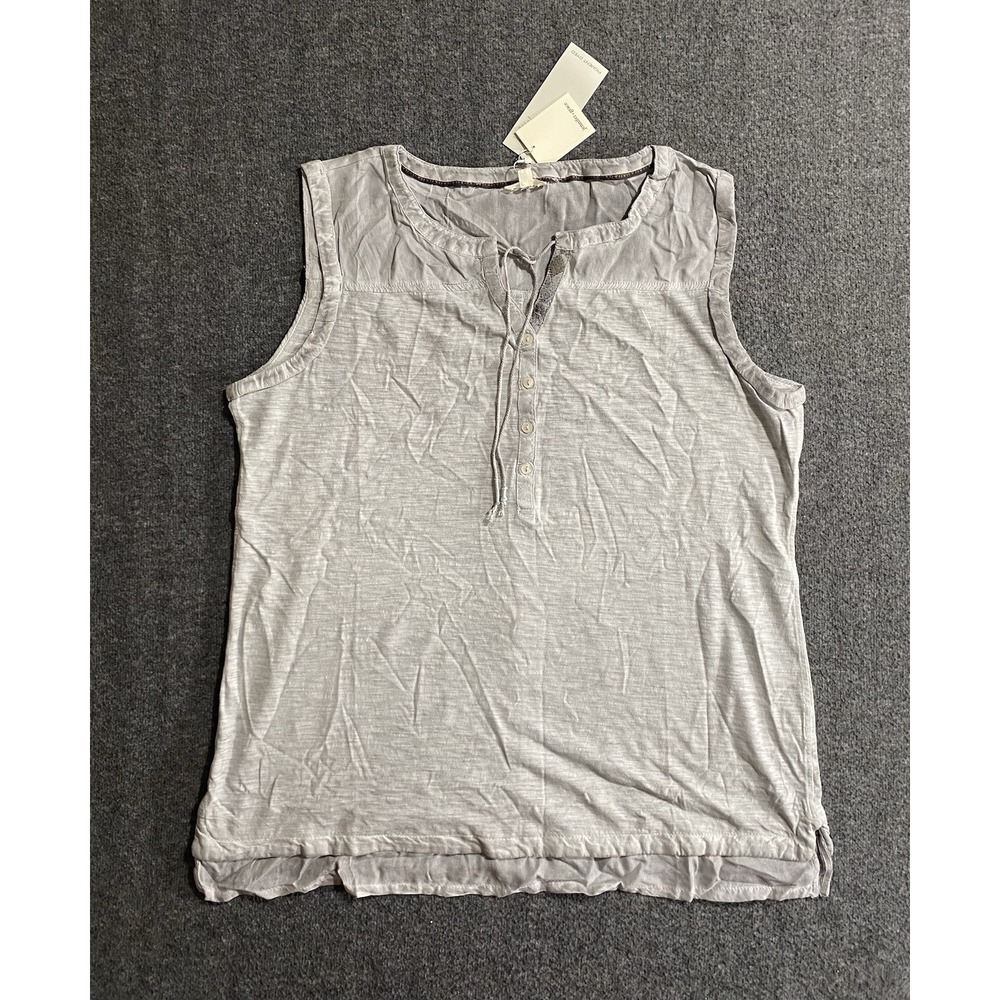 Jennifer + Grace Womens Blouse Gray Size L -NWT
